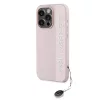  iPhone 15 Pro Max Pink Karl Lagerfeld PU Saffiano Rhinestone Charm to-3666339258139 3 kép