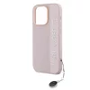  iPhone 15 Pro Max Pink Karl Lagerfeld PU Saffiano Rhinestone Charm to-3666339258139 4 kép