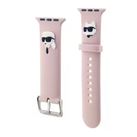 Karl Lagerfeld Karl and Choupette Head NFT szíj Apple Watch 42/44/45/-3666339259273 2 kép