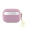 Guess Saffiano 4G Charm tok AirPods Pro 2-höz Pink-3666339259426 3 kép