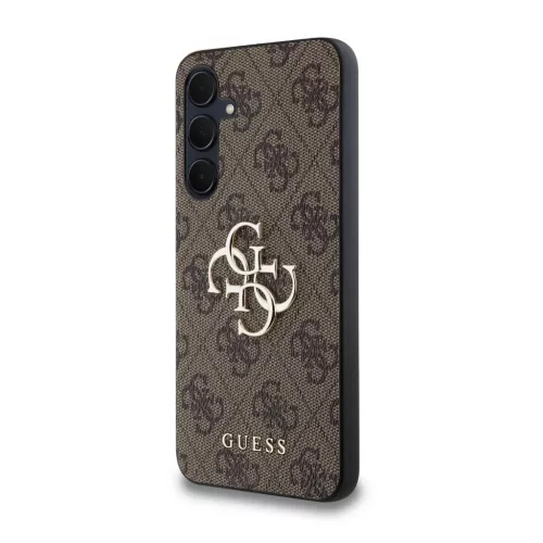Guess PU 4G Metal Logo tok Samsung Galaxy A35 5G-hez Barna-3666339259600 3 kép