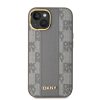 DKNY PU bőr sakktábla mintás Magsafe tok iPhone 15-hez bézs-3666339259976 2 kép