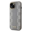 DKNY PU bőr sakktábla mintás Magsafe tok iPhone 15-hez bézs-3666339259976 3 kép