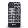 DKNY PU bőr ismétlődő mintás alsó csík MagSafe tok iPhone 13 fe-3666339262143 2 kép