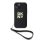 DKNY PU Bőr Stack Logo Csuklópántos tok iPhone 13 Fekete-3666339264666 1 kép