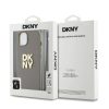 DKNY PU bőrből készült logós csuklópántos tok iPhone 15-höz, b-3666339264871 5 kép