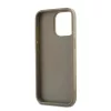DKNY PU bőr logós csuklópántos tok iPhone 15 Pro Max Beige-3666339264901 4 kép