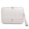  Laptop táska 13/14" Rózsaszín DKNY PU bőr Kockás minta és csík-3666339271251 1 kép