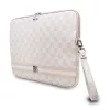  Laptop táska 13/14" Rózsaszín DKNY PU bőr Kockás minta és csík-3666339271251 2 kép