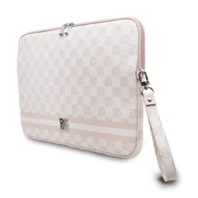  Laptop táska 13/14" Rózsaszín DKNY PU bőr Kockás minta és csík-3666339271251 2 kép