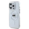 Karl Lagerfeld IML Karl Head Metal Frame MagSafe tok iPhone 15 Pro át-3666339284060 3 kép