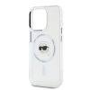 Karl Lagerfeld IML Karl Head Metal Frame MagSafe tok iPhone 15 Pro át-3666339284060 4 kép