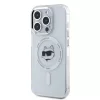  iPhone 15 Pro Átlátszó Karl Lagerfeld IML Choupette Head Metal Fra-3666339284206 3 kép