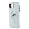 Karl Lagerfeld IML K&CH Fejek Fémkeretes MagSafe tok iPhone 11 Átlá-3666339284220 2 kép