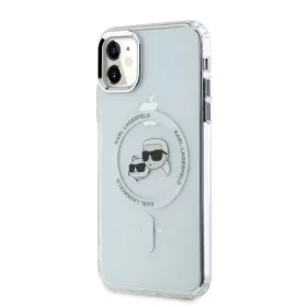 Karl Lagerfeld IML K&CH Fejek Fémkeretes MagSafe tok iPhone 11 Átlá-3666339284220 2 kép