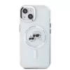 Karl Lagerfeld IML K&CH Heads Metal Frame MagSafe tok iPhone 14-hez, �-3666339284282 2 kép