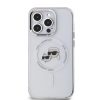 Karl Lagerfeld IML K&CH Heads Metal Frame MagSafe tok iPhone 14 Pro á-3666339284305 2 kép