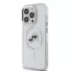 Karl Lagerfeld IML K&CH Heads Metal Frame MagSafe tok iPhone 14 Pro Ma-3666339284312 3 kép