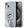 Karl Lagerfeld Liquid Glitter Karl és Choupette Heads MagSafe iPhone -3666339285449 1 kép