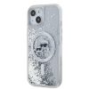 Karl Lagerfeld Liquid Glitter Karl és Choupette Heads MagSafe iPhone -3666339285449 3 kép