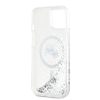 Karl Lagerfeld Liquid Glitter Karl és Choupette Heads MagSafe iPhone -3666339285449 5 kép