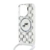 Karl Lagerfeld IML Monogram Keresztpántos K&CH Heads MagSafe tok iPho-3666339286828 3 kép