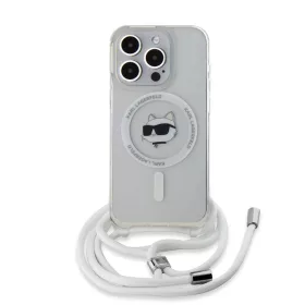  iPhone 15 Pro Max átlátszó Karl Lagerfeld IML Crossbody Choupette -3666339287153 1 kép