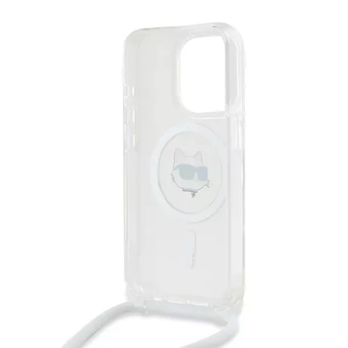  iPhone 15 Pro Max átlátszó Karl Lagerfeld IML Crossbody Choupette -3666339287153 4 kép