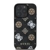 Guess PU 4G Peony MagSafe tok iPhone 16 Pro-hoz Fekete-3666339302924 2 kép