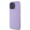 Guess PU Grained Classic Logo MagSafe tok iPhone 16 Pro Max Lila-3666339303686 3 kép