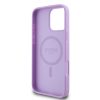 Guess PU Grained Classic Logo MagSafe tok iPhone 16 Pro Max Lila-3666339303686 5 kép