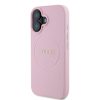 Guess PU Grained Classic Logo MagSafe tok az iPhone 16 Pink-3666339303952 3 kép