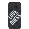 Guess PU Leather 4G Big Love Logo MagSafe tok iPhone 16 Pro Max fekete-3666339304430 2 kép