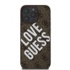Guess PU Leather 4G Big Love Logo MagSafe tok iPhone 16 Pro Max barna-3666339304584 2 kép
