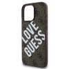 Guess PU Leather 4G Big Love Logo MagSafe tok iPhone 16 Pro Max barna-3666339304584 4 kép