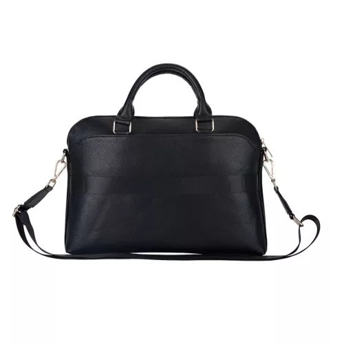Guess PU Grained Triangle Logo Laptop Táska 13-15" Fekete-3666339310325 3 kép