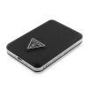 Guess PU Grained Triangle Logo MagSafe Powerbank 5000mAh Fekete-3666339310493 1 kép