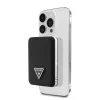 Guess PU Grained Triangle Logo MagSafe Powerbank 5000mAh Fekete-3666339310493 4 kép