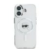 Karl Lagerfeld IML Karl Head Fémkeretes MagSafe tok iPhone 16 Átlát-3666339318048 2 kép