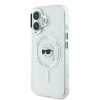 Karl Lagerfeld IML Karl Head Fémkeretes MagSafe tok iPhone 16 Átlát-3666339318048 3 kép