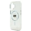 Karl Lagerfeld IML Karl Head Fémkeretes MagSafe tok iPhone 16 Átlát-3666339318048 4 kép