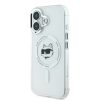 Karl Lagerfeld IML Choupette Head Fém Keretes MagSafe Tok iPhone 16 �-3666339318086 3 kép