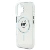 Karl Lagerfeld IML Choupette Head Fém Keretes MagSafe Tok iPhone 16 �-3666339318086 4 kép