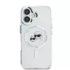  iPhone 16 Plus átlátszó Karl Lagerfeld IML K&CH Heads Metal Frame -3666339318130 2 kép