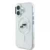  iPhone 16 Plus átlátszó Karl Lagerfeld IML K&CH Heads Metal Frame -3666339318130 3 kép