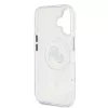  iPhone 16 Plus átlátszó Karl Lagerfeld IML K&CH Heads Metal Frame -3666339318130 5 kép