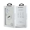  iPhone 16 Plus átlátszó Karl Lagerfeld IML K&CH Heads Metal Frame -3666339318130 6 kép
