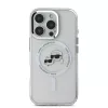  iPhone 16 Pro átlátszó Karl Lagerfeld IML K&CH Heads Metal Frame M-3666339318147 2 kép