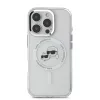  iPhone 16 Pro Max átlátszó Karl Lagerfeld IML K&CH Heads Metal Fra-3666339318154 2 kép