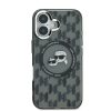 Karl Lagerfeld IML Monogram K&CH Heads MagSafe tok iPhone 16 Fekete-3666339318369 2 kép